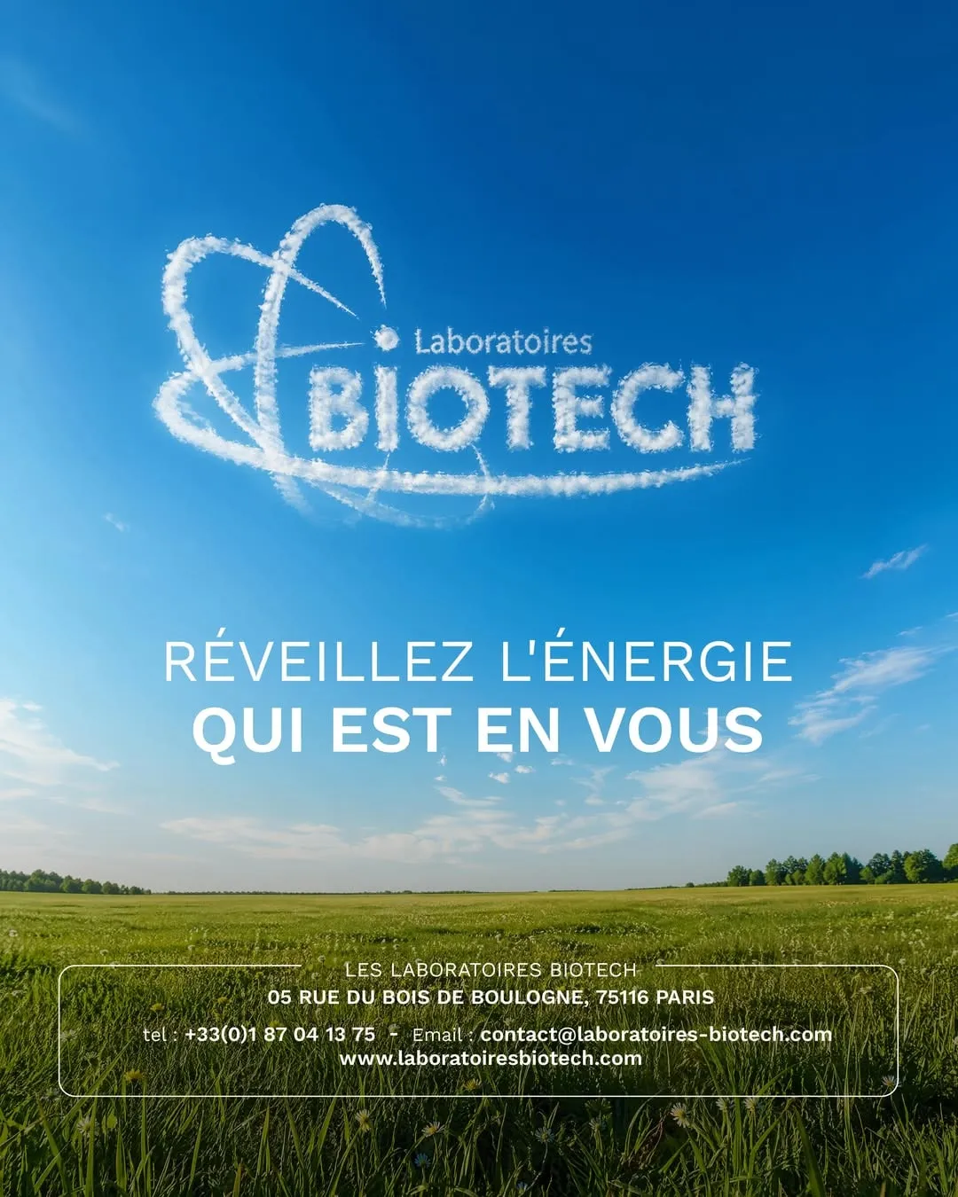 Social media posts for Laboratoires Biotech · Gelphore